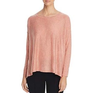 Eileen Fisher Tencel Merino Wool Sweater Tunic L